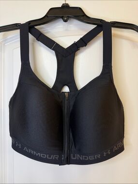 Under Armour Infinity High Zip Sports Bra